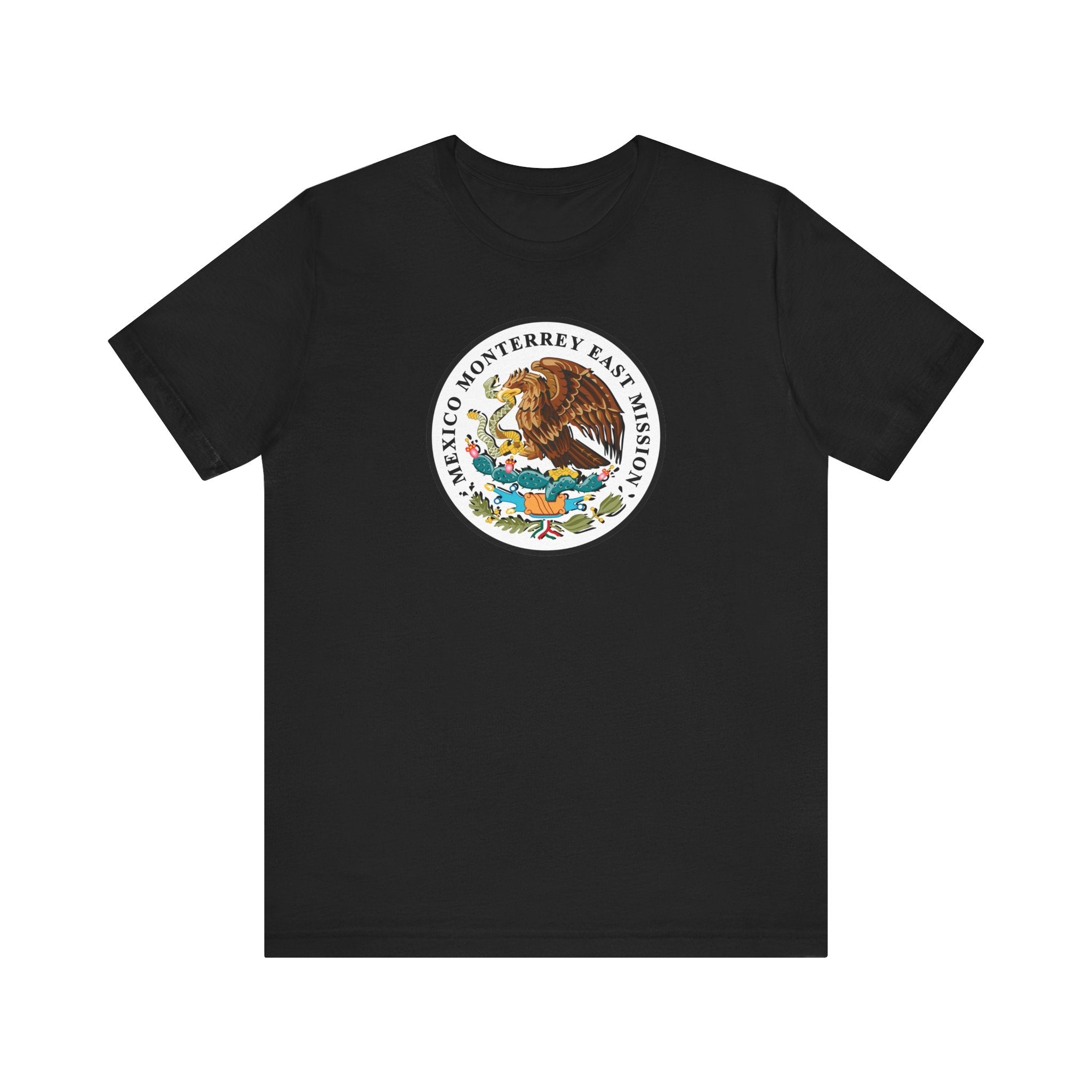 Mexico Monterrey East Mission Eagle Logo T-shirt - Latter-Day Saint LDS Missionary Gift - Book of Mormon