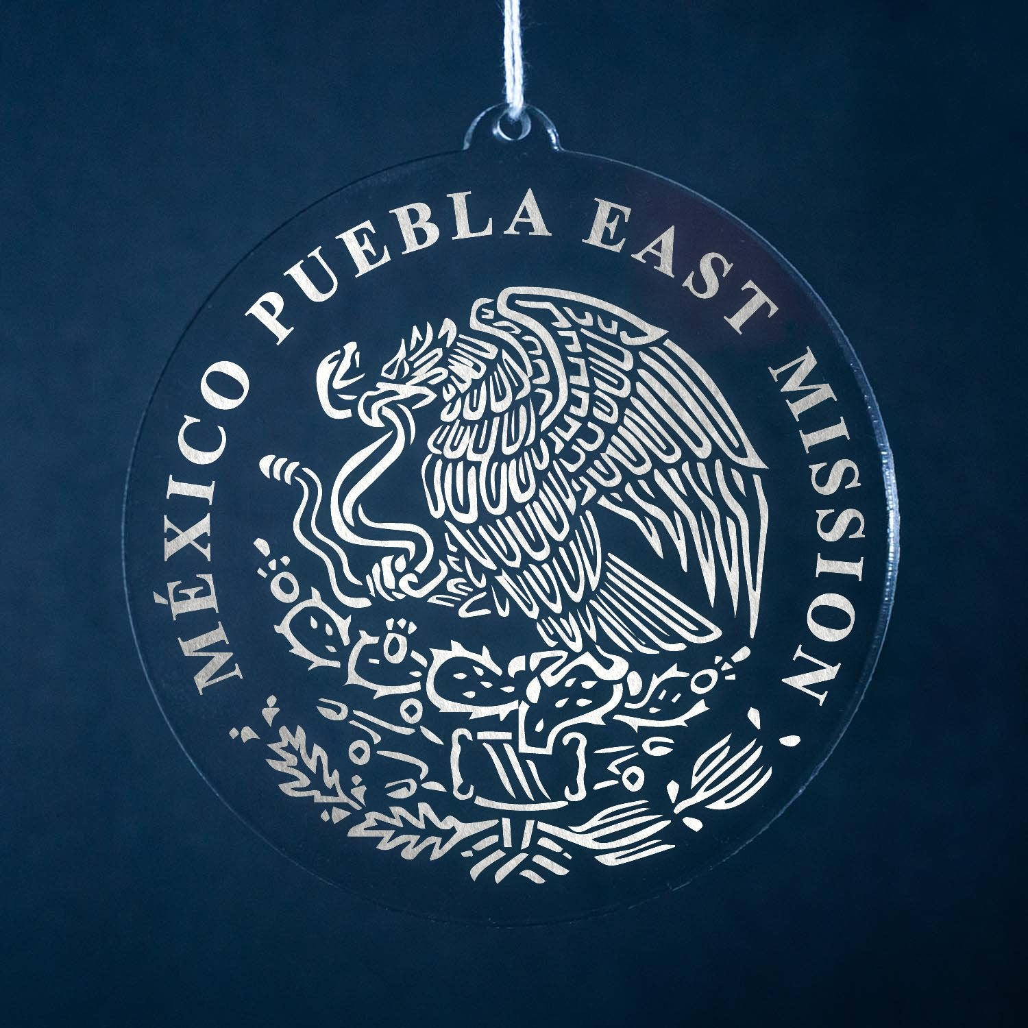 LDS Mexico Puebla East Mission Christmas Ornament