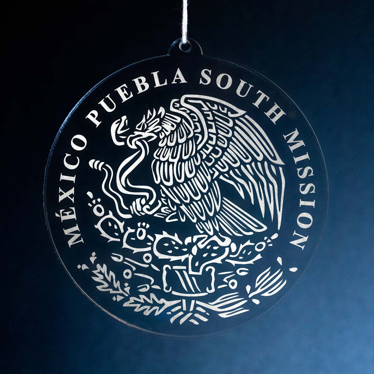 Mexico Puebla South Mission Christmas Ornament - Latter-Day Saint LDS Missionary Gift - Book of Mormon