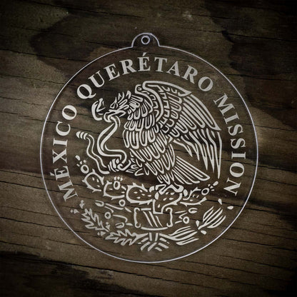 Mexico Queretaro Mission Christmas Ornament - Latter-Day Saint LDS Missionary Gift - Book of Mormon