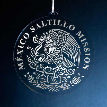 Mexico Saltillo Mission Christmas Ornament - Latter-Day Saint LDS Missionary Gift - Book of Mormon