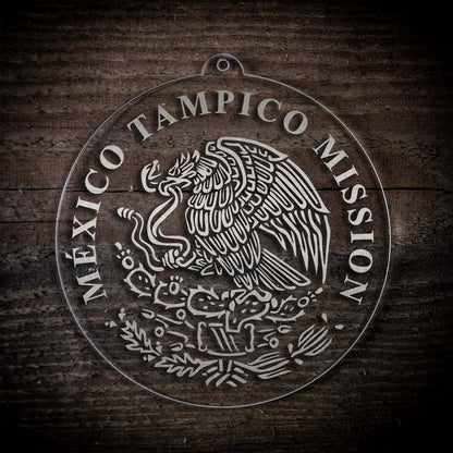 Mexico Tampico Mission Christmas Ornament - Latter-Day Saint LDS Missionary Gift - Book of Mormon
