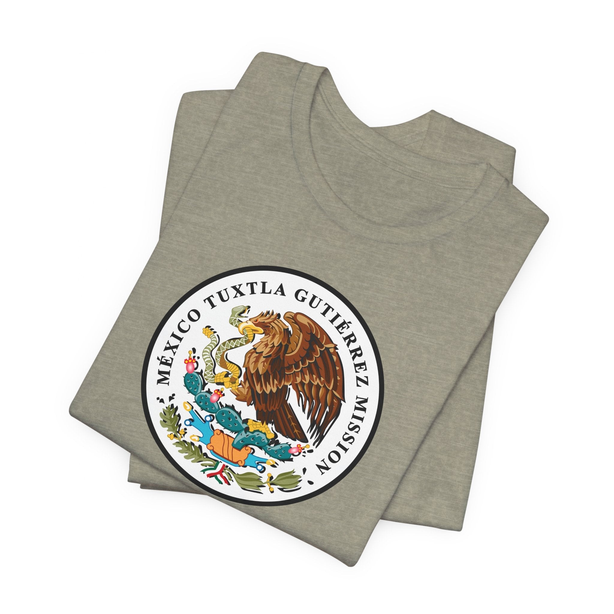 Mexico Tuxtla Gutierrez Mission Eagle Logo T-shirt - Latter-Day Saint LDS Missionary Gift - Book of Mormon