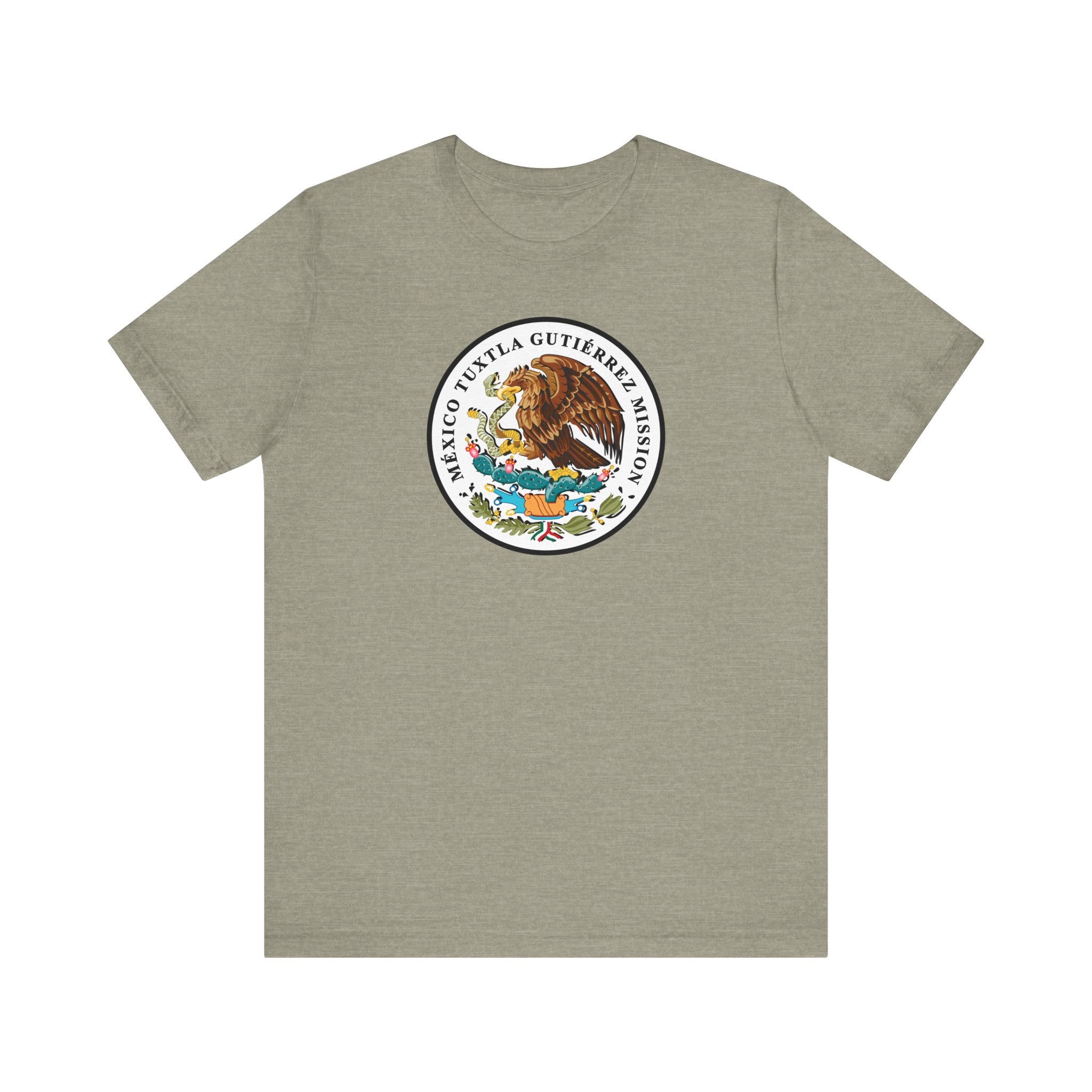 Mexico Tuxtla Gutierrez Mission Eagle Logo T-shirt - Latter-Day Saint LDS Missionary Gift - Book of Mormon