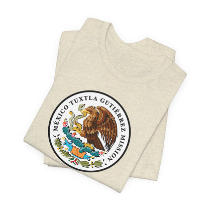 Mexico Tuxtla Gutierrez Mission Eagle Logo T-shirt - Latter-Day Saint LDS Missionary Gift - Book of Mormon