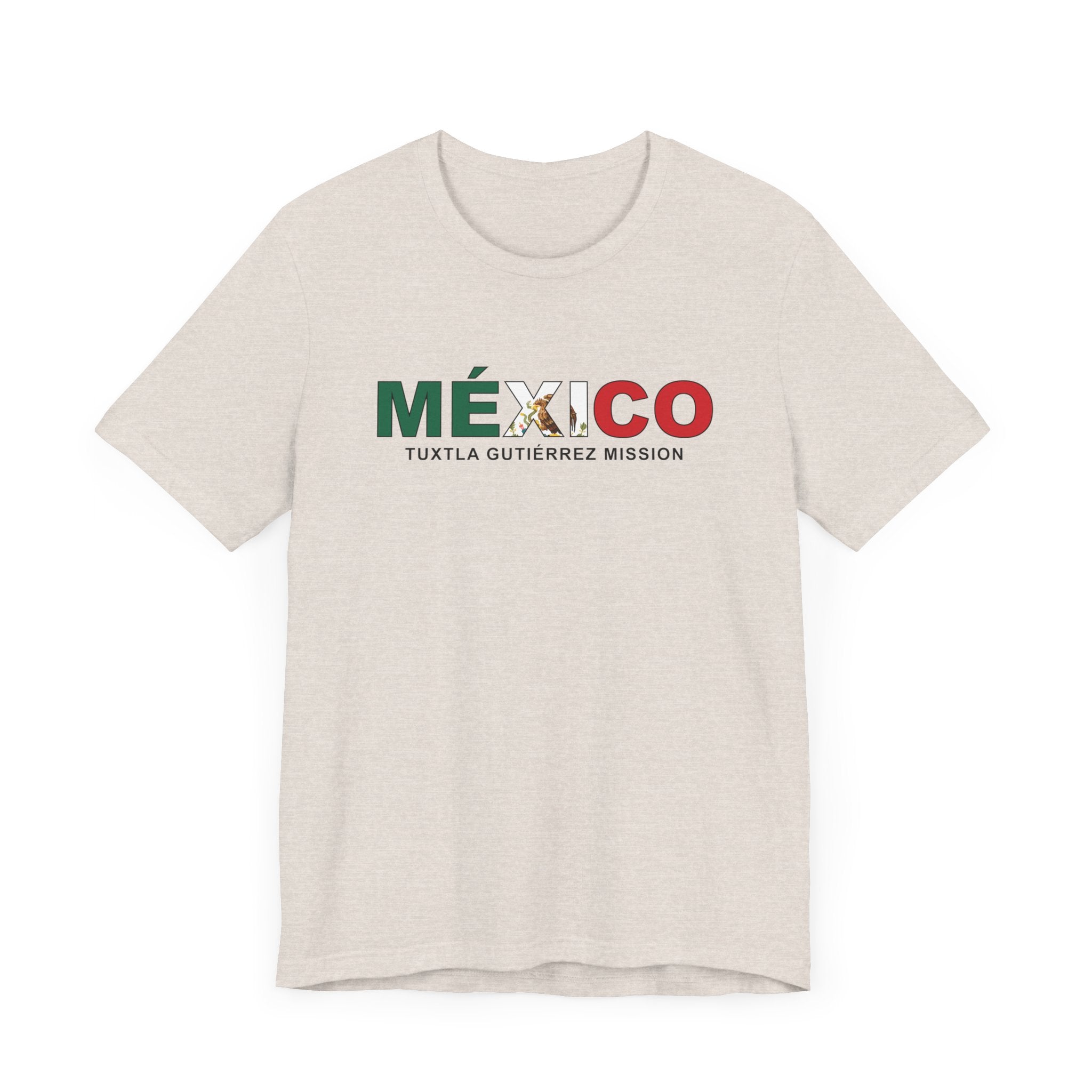 Mexico Tuxtla Gutierrez Mission Flag Title T-shirt - Latter-Day Saint LDS Missionary Gift - Book of Mormon