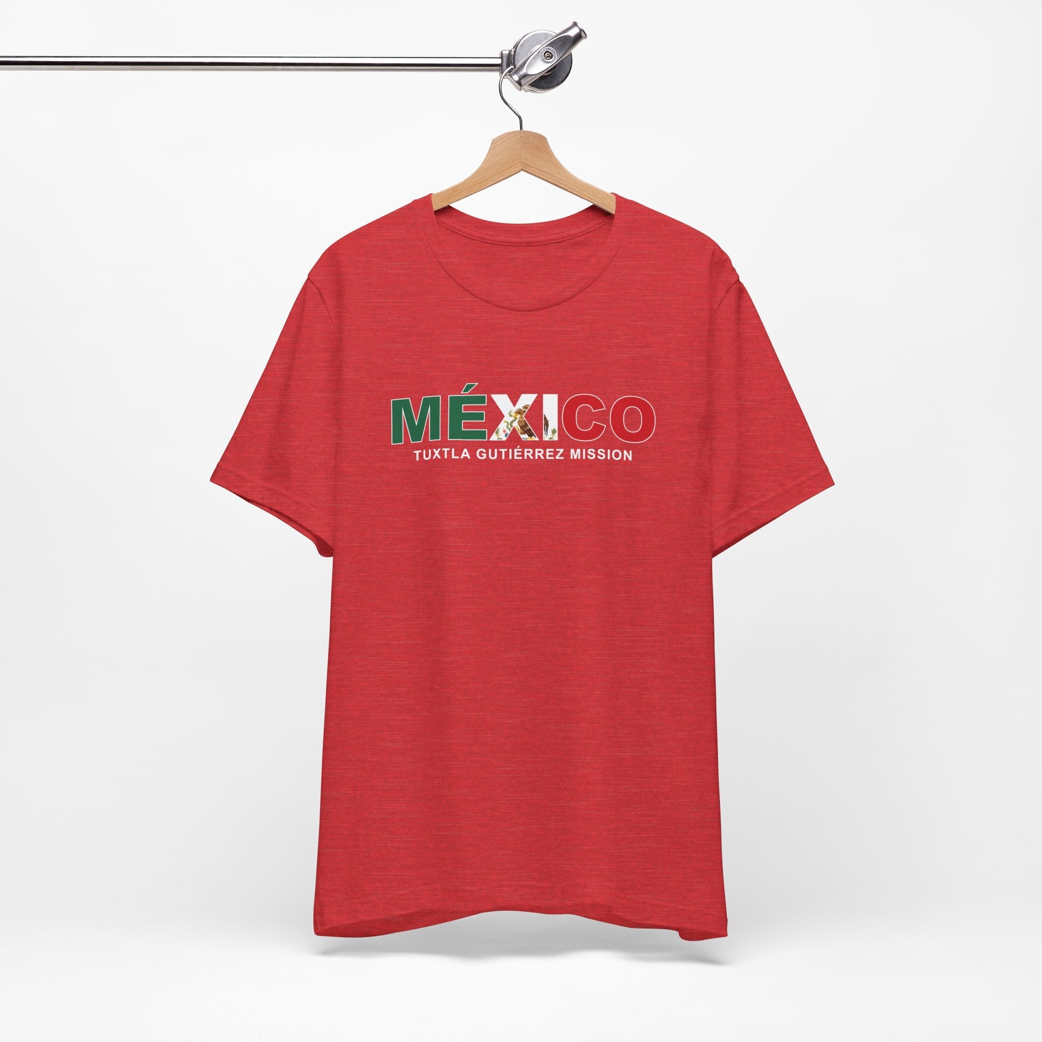 Mexico Tuxtla Gutierrez Mission Flag Title T-shirt - Latter-Day Saint LDS Missionary Gift - Book of Mormon