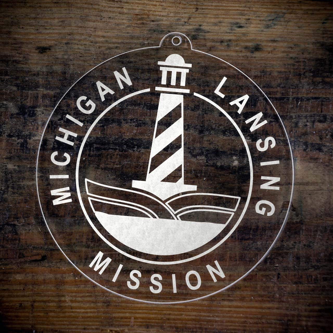 Michigan Lansing Mission Christmas Ornament - Latter-Day Saint LDS Missionary Gift - Book of Mormon