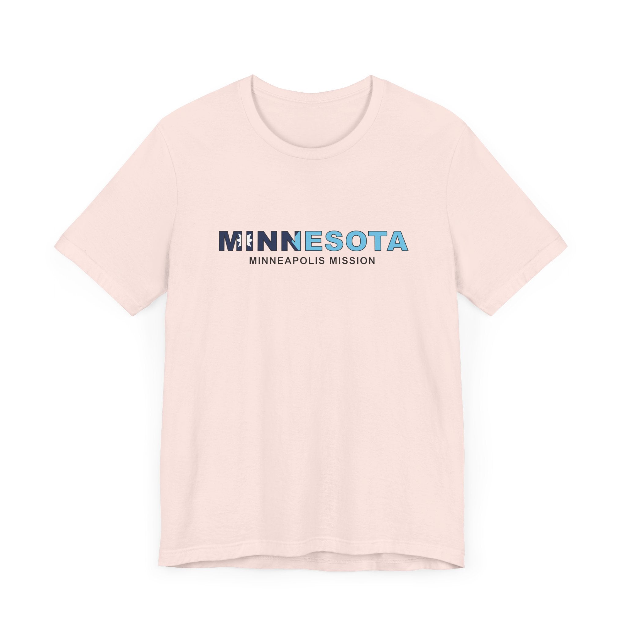 Minnesota Minneapolis Mission Flag Title T-shirt - Latter-Day Saint LDS Missionary Gift - Book of Mormon