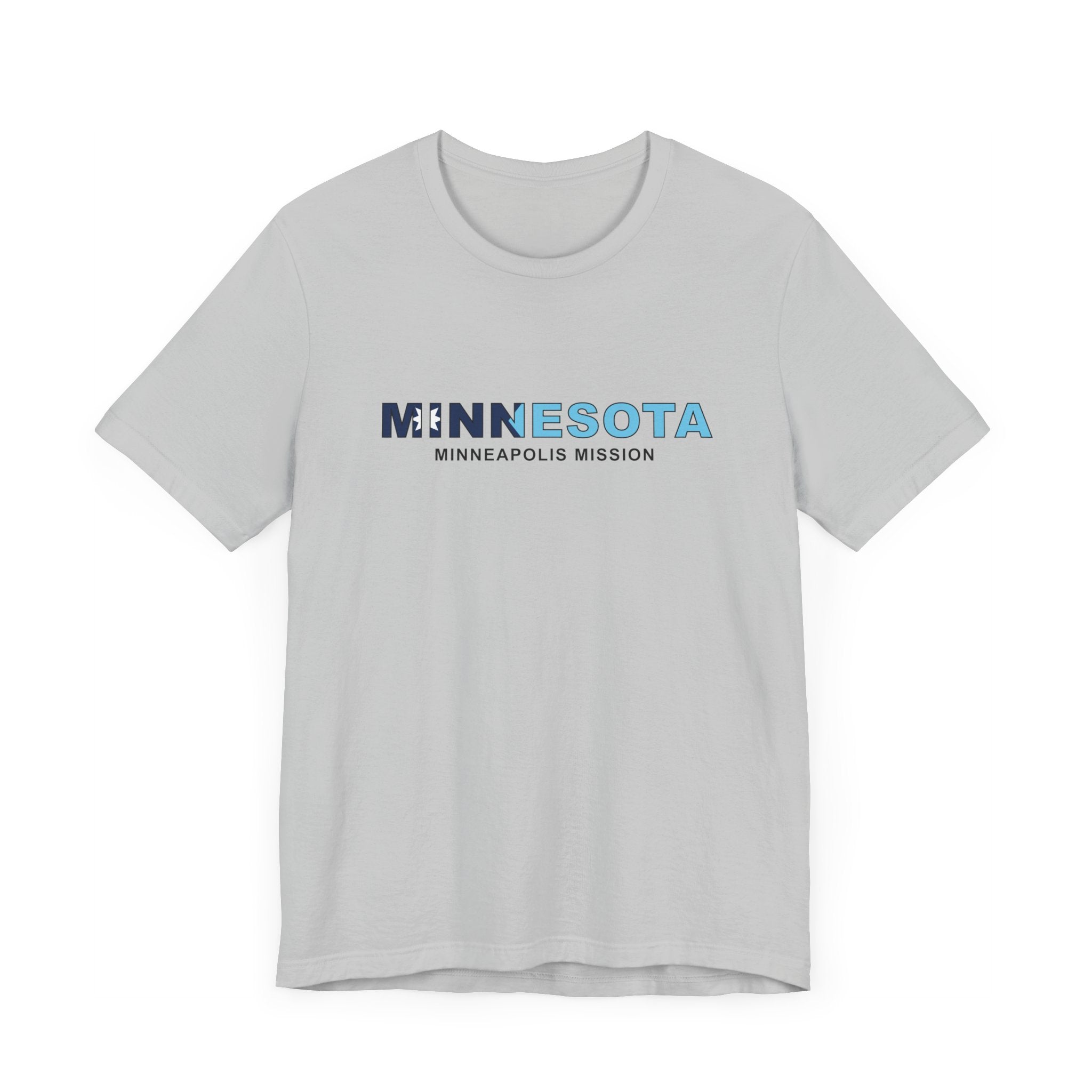 Minnesota Minneapolis Mission Flag Title T-shirt - Latter-Day Saint LDS Missionary Gift - Book of Mormon