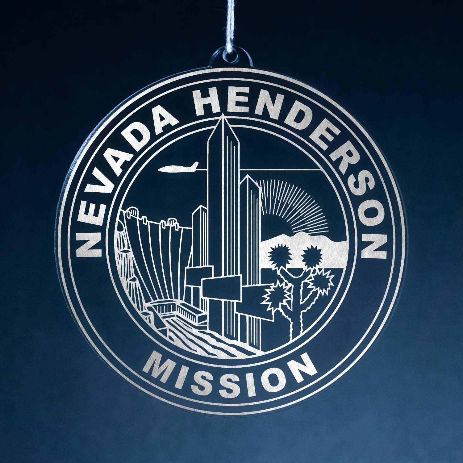 LDS Nevada Henderson Mission Christmas Ornament