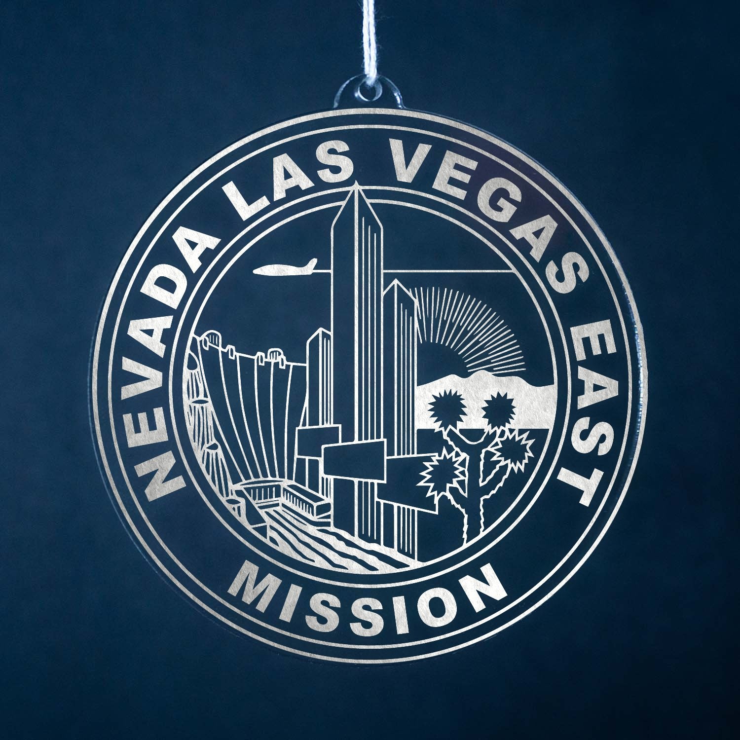 LDS Nevada Las Vegas East Mission Christmas Ornament