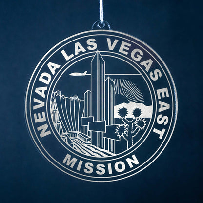 LDS Nevada Las Vegas East Mission Christmas Ornament