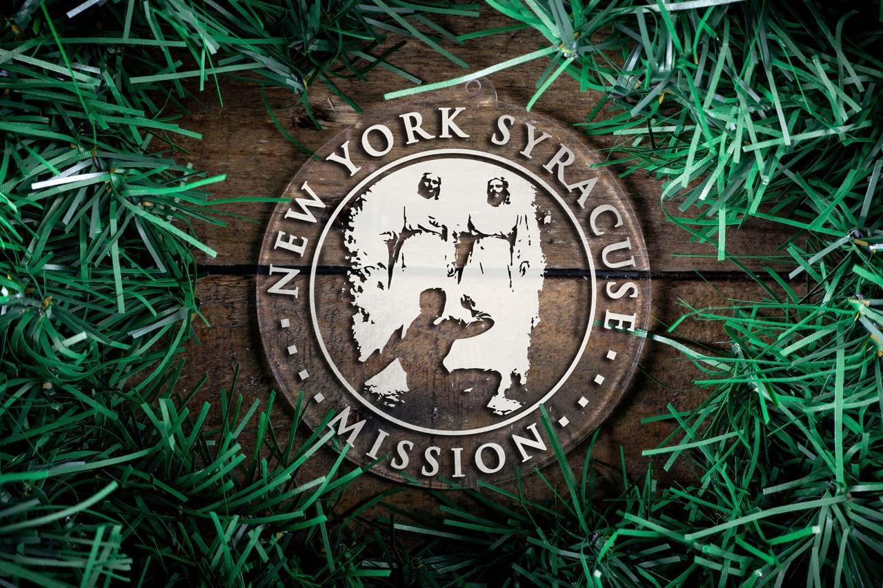 New York Syracuse Mission Christmas Ornament - Latter-Day Saint LDS Missionary Gift - Book of Mormon