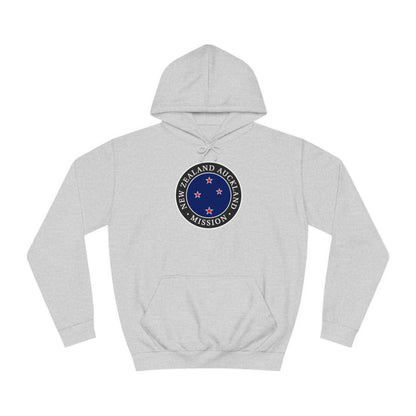 New Zealand Auckland Mission Flag Logo (Black Border) College Hoodie - Latter-Day Saint LDS Missionary Gift - Book of Mormon