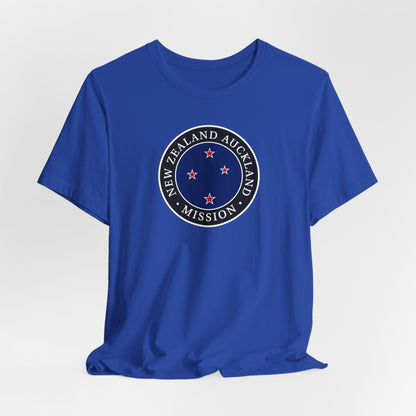 New Zealand Auckland Mission Flag Logo (Black Border) T-shirt - Latter-Day Saint LDS Missionary Gift - Book of Mormon