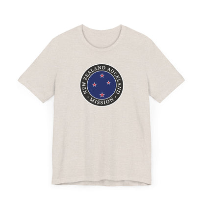 New Zealand Auckland Mission Flag Logo (Black Border) T-shirt - Latter-Day Saint LDS Missionary Gift - Book of Mormon