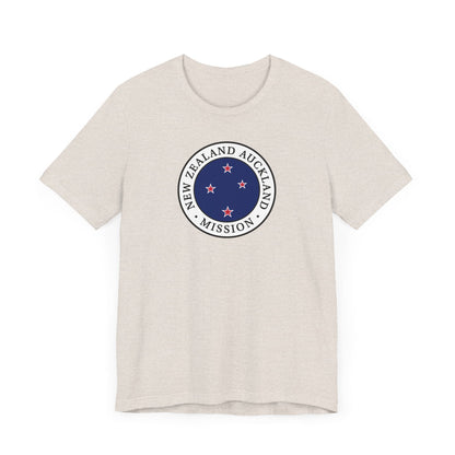 New Zealand Auckland Mission Flag Logo (White Border) T-shirt - Latter-Day Saint LDS Missionary Gift - Book of Mormon