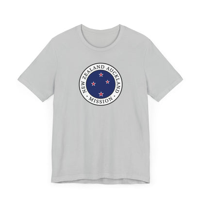 New Zealand Auckland Mission Flag Logo (White Border) T-shirt - Latter-Day Saint LDS Missionary Gift - Book of Mormon