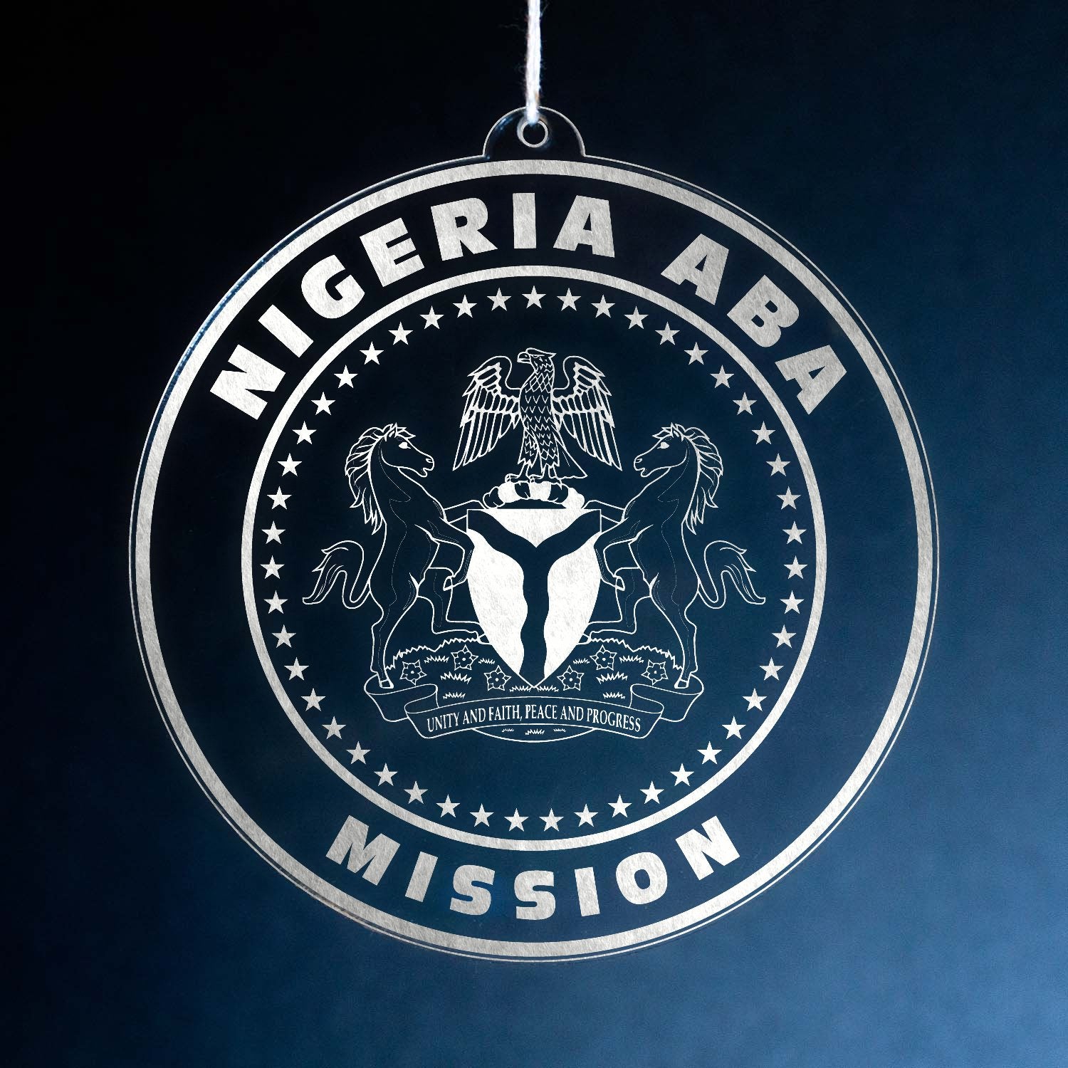 LDS Nigeria Aba Mission Christmas Ornament