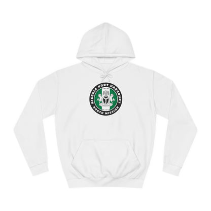 Nigeria Port Harcourt North Mission Flag Logo (Black Border) College Hoodie