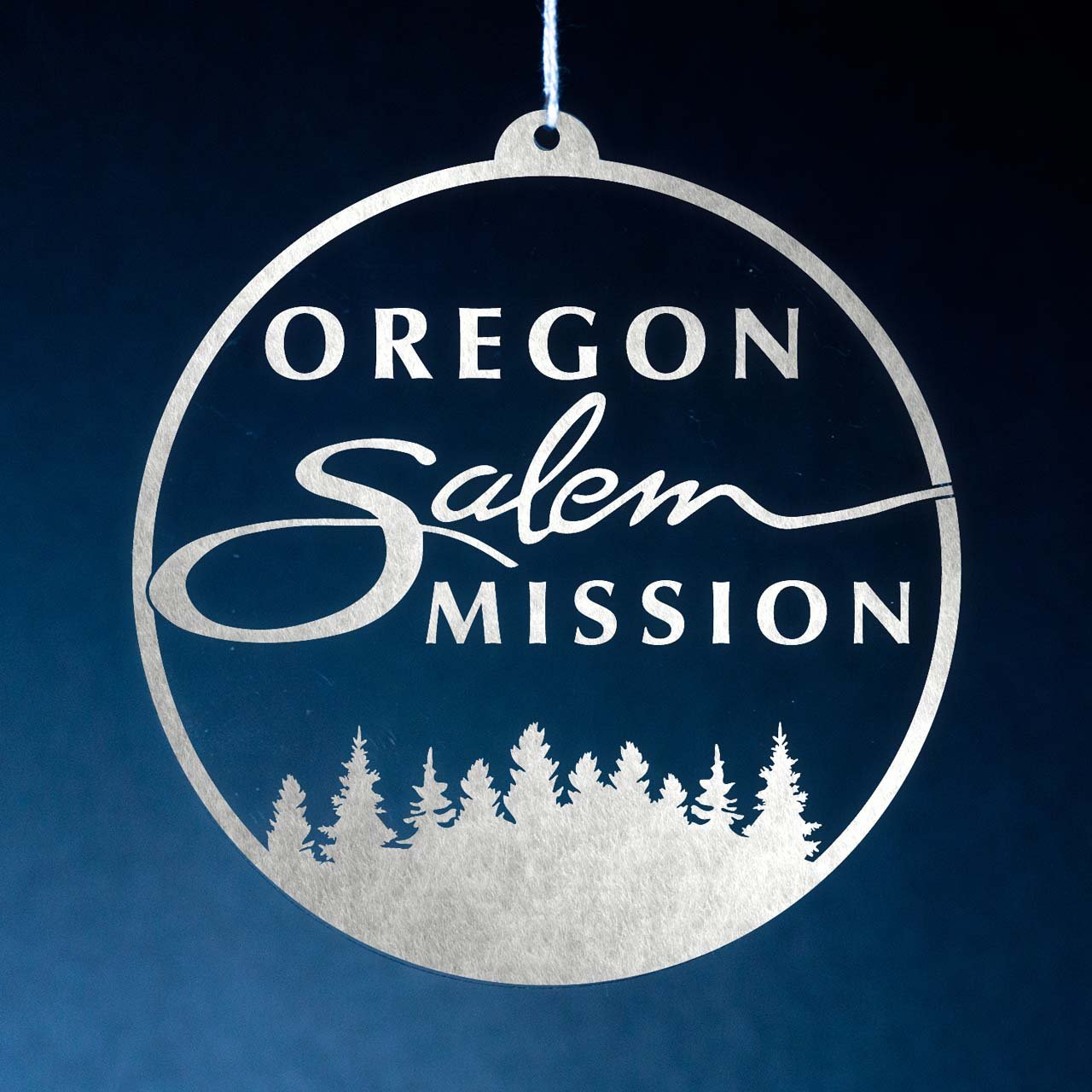 Oregon Salem Mission Christmas Ornament - Latter-Day Saint LDS Missionary Gift - Book of Mormon