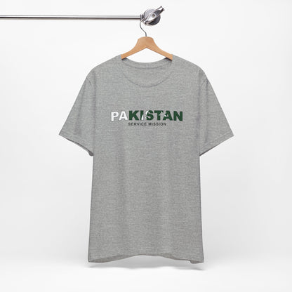 Pakistan Service Mission Flag Title T-shirt - Latter-Day Saint LDS Missionary Gift - Book of Mormon