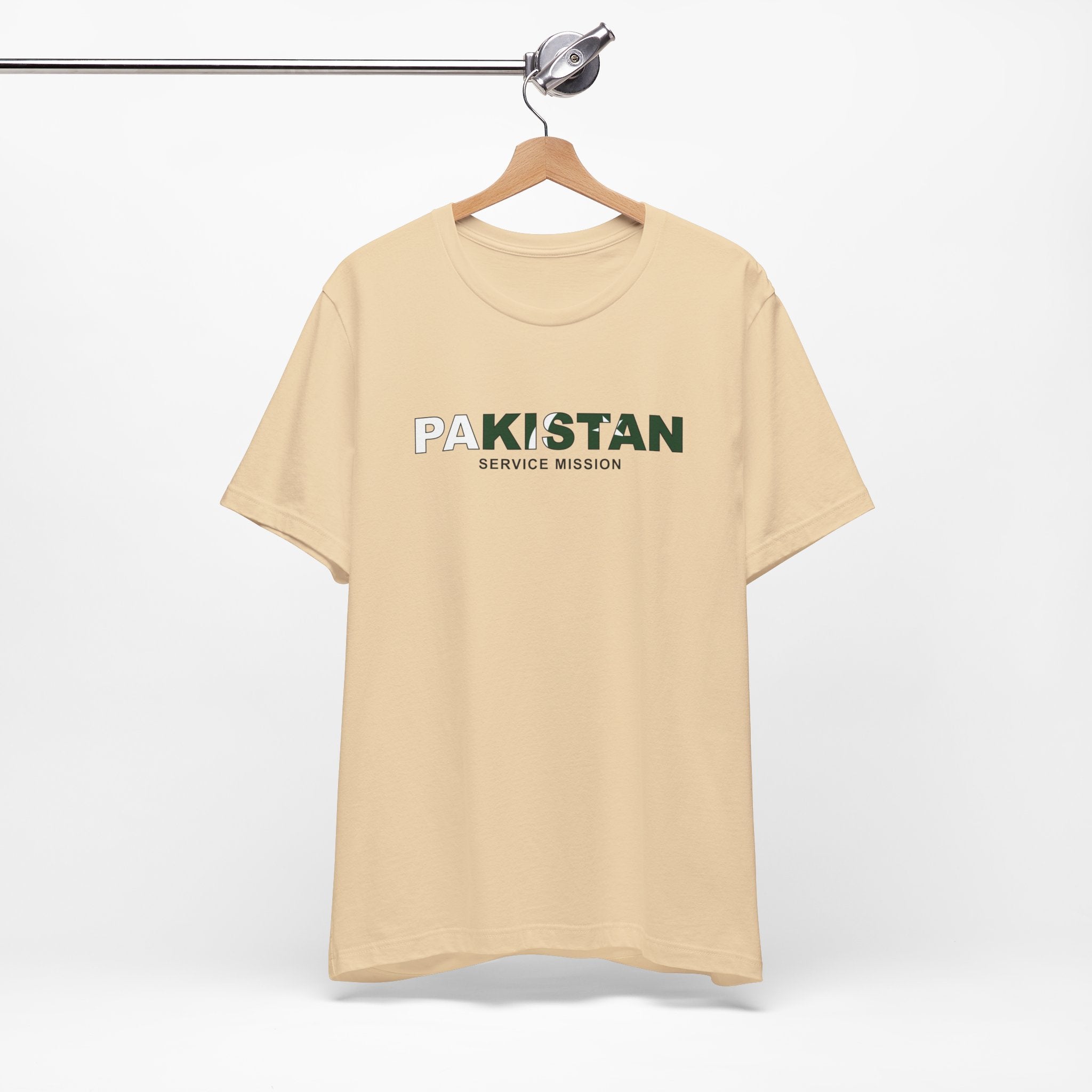 Pakistan Service Mission Flag Title T-shirt - Latter-Day Saint LDS Missionary Gift - Book of Mormon