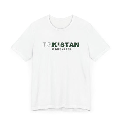 Pakistan Service Mission Flag Title T-shirt - Latter-Day Saint LDS Missionary Gift - Book of Mormon