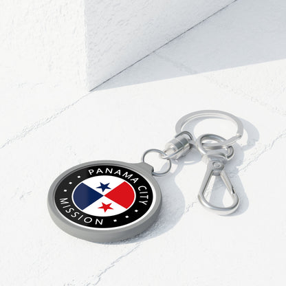 Panama Panama City Mission Circle Flag Key Tag - Latter-Day Saint LDS Missionary Gift - Book of Mormon