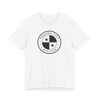 Panama Panama City Mission Circular Monochrome Logo T-Shirt - Latter-Day Saint LDS Missionary Gift - Book of Mormon