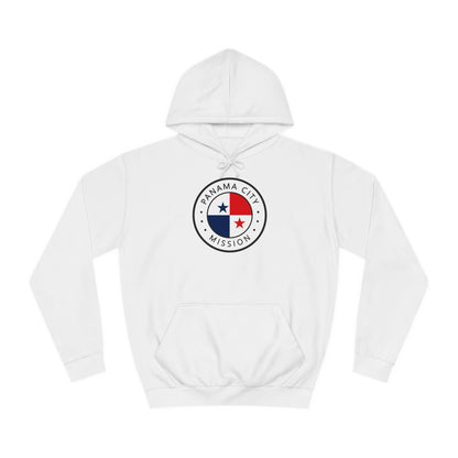 Panama Panama City Mission Flag Logo (White Border) College Hoodie - Latter-Day Saint LDS Missionary Gift - Book of Mormon