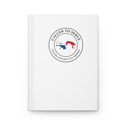 Panama Panama City Mission Flag Map Called to Serve White Hardcover Journal Matte - Latter-Day Saint LDS Missionary Gift - Book of Mormon