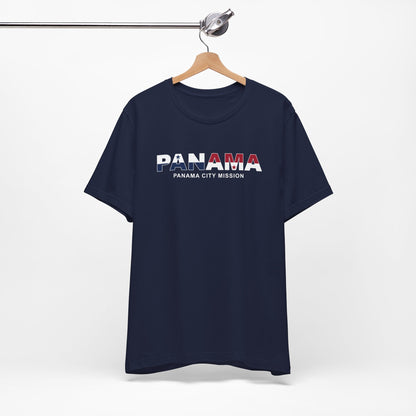 Panama Panama City Mission Flag Title T-shirt - Latter-Day Saint LDS Missionary Gift - Book of Mormon