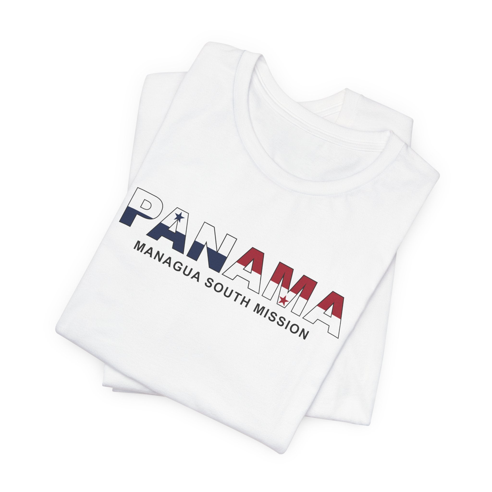 Panama Panama City Mission Flag Title T-shirt - Latter-Day Saint LDS Missionary Gift - Book of Mormon