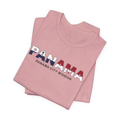 Panama Panama City Mission Flag Title T-shirt - Latter-Day Saint LDS Missionary Gift - Book of Mormon