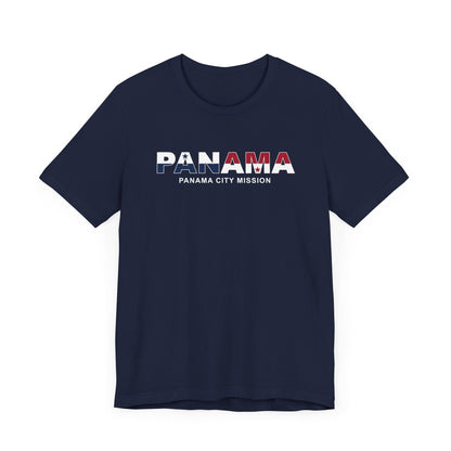 Panama Panama City Mission Flag Title T-shirt - Latter-Day Saint LDS Missionary Gift - Book of Mormon