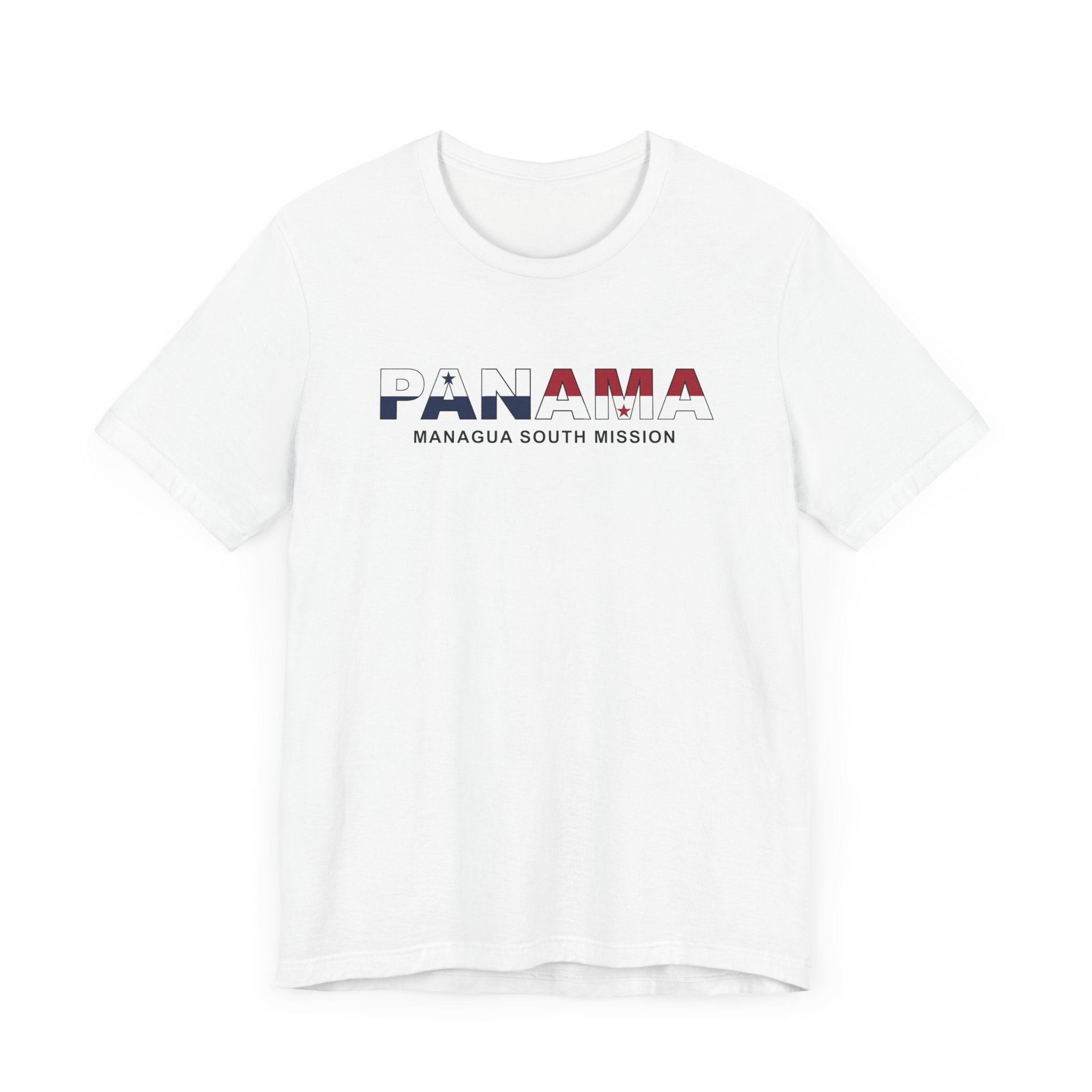 Panama Panama City Mission Flag Title T-shirt - Latter-Day Saint LDS Missionary Gift - Book of Mormon