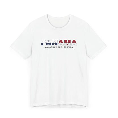 Panama Panama City Mission Flag Title T-shirt - Latter-Day Saint LDS Missionary Gift - Book of Mormon