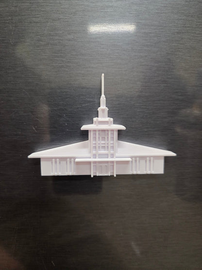 Papeete Tahiti Temple Magnet
