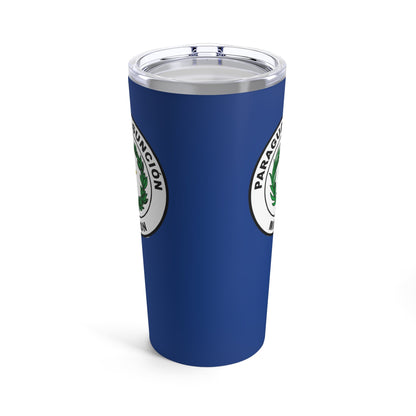 Paraguay Asuncion Mission Flag Logo Tumbler 20oz Blue - Latter-Day Saint LDS Missionary Gift - Book of Mormon