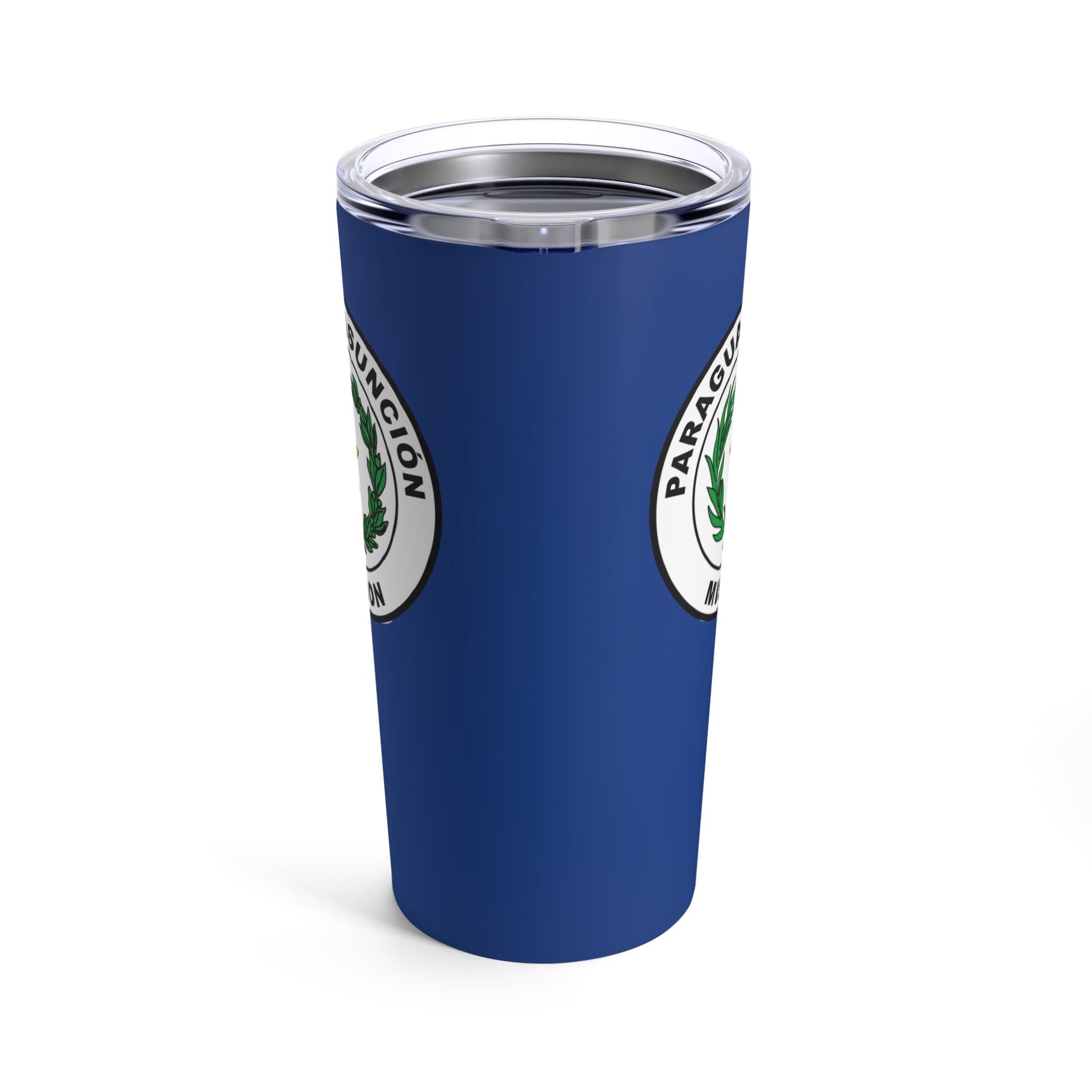 Paraguay Asuncion Mission Flag Logo Tumbler 20oz Blue - Latter-Day Saint LDS Missionary Gift - Book of Mormon