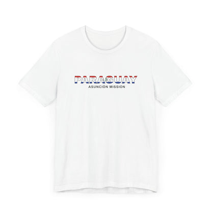 Paraguay Asuncion Mission Flag Title T-shirt - Latter-Day Saint LDS Missionary Gift - Book of Mormon