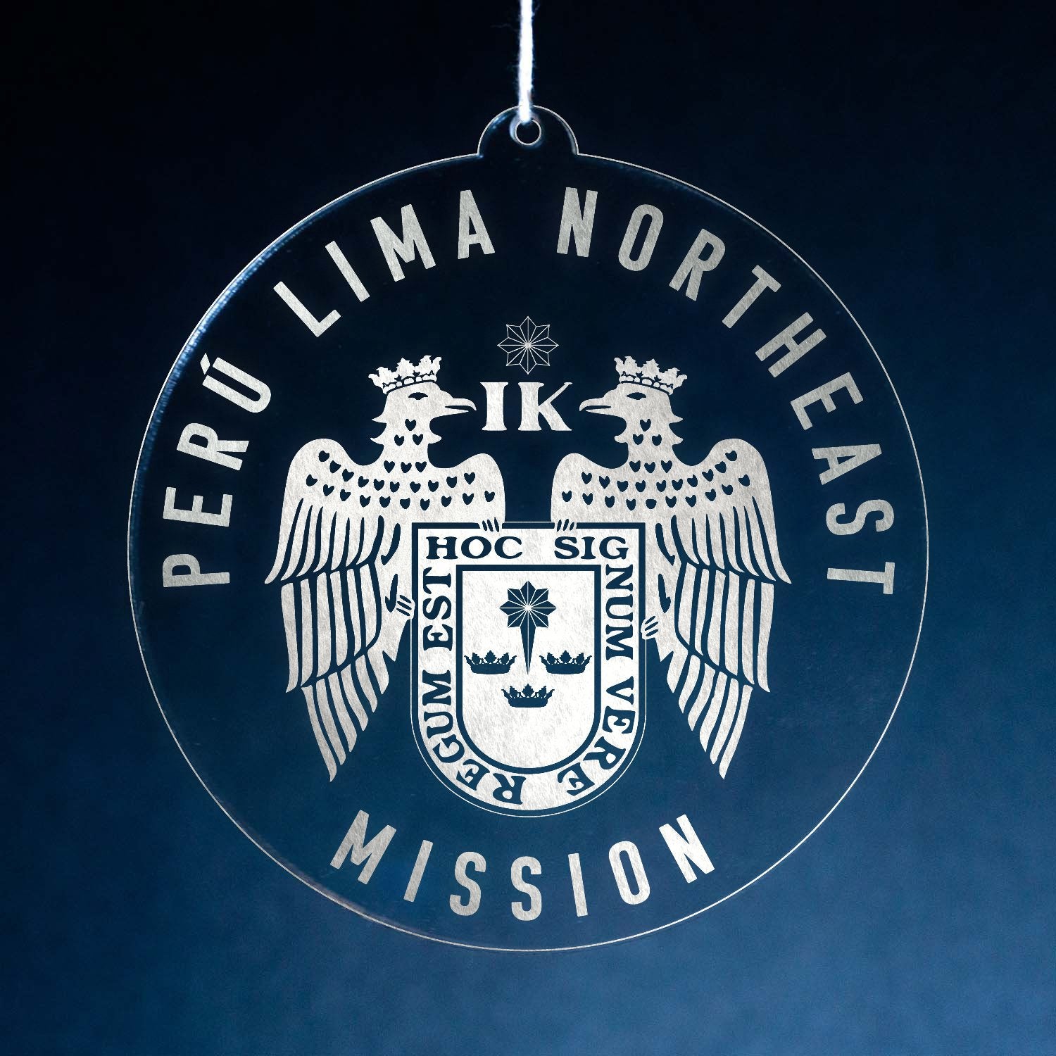 LDS Peru Lima Northeast Mission Christmas Ornament