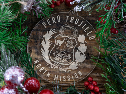 Peru Trujillo North Mission Christmas Ornament