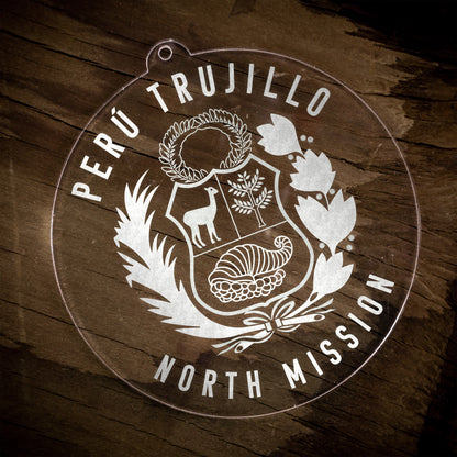 Peru Trujillo North Mission Christmas Ornament