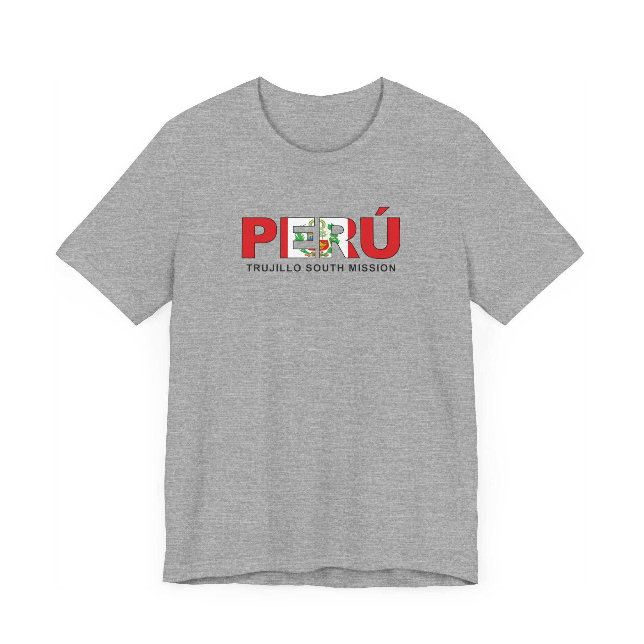 Peru Trujillo South Mission Flag Title T-shirt - Latter-Day Saint LDS Missionary Gift - Book of Mormon