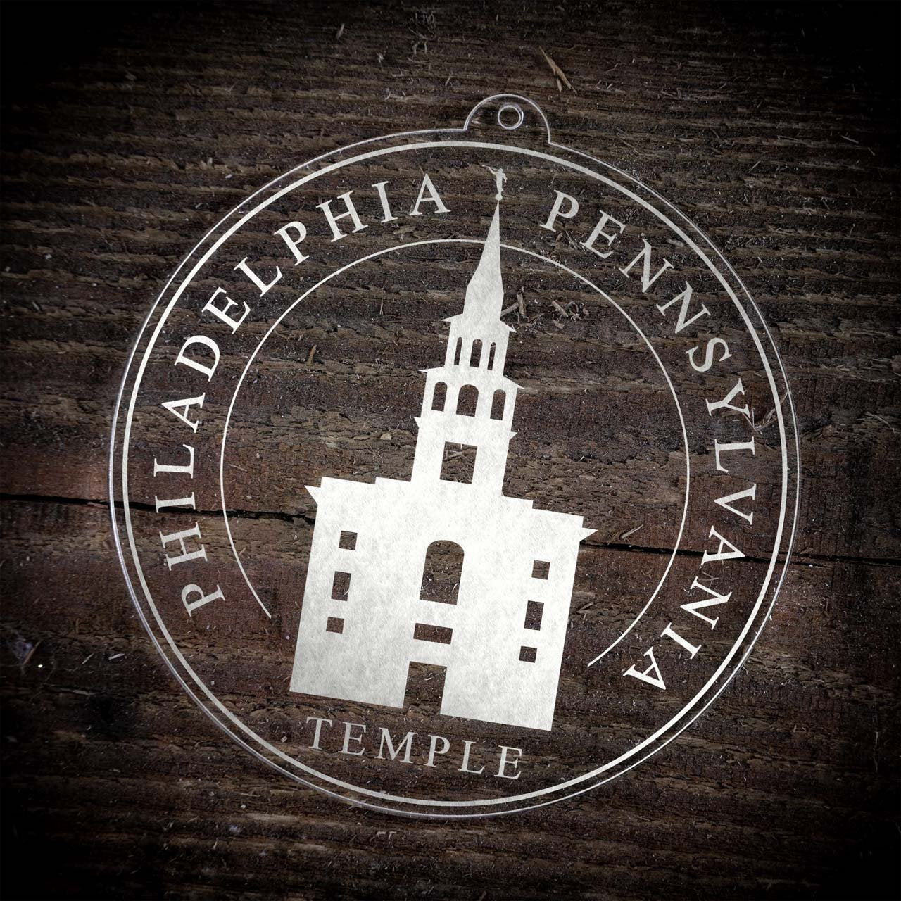 Philadelphia Pennsylvania Temple Christmas Ornament - Latter-Day Saint LDS Missionary Gift - Book of Mormon