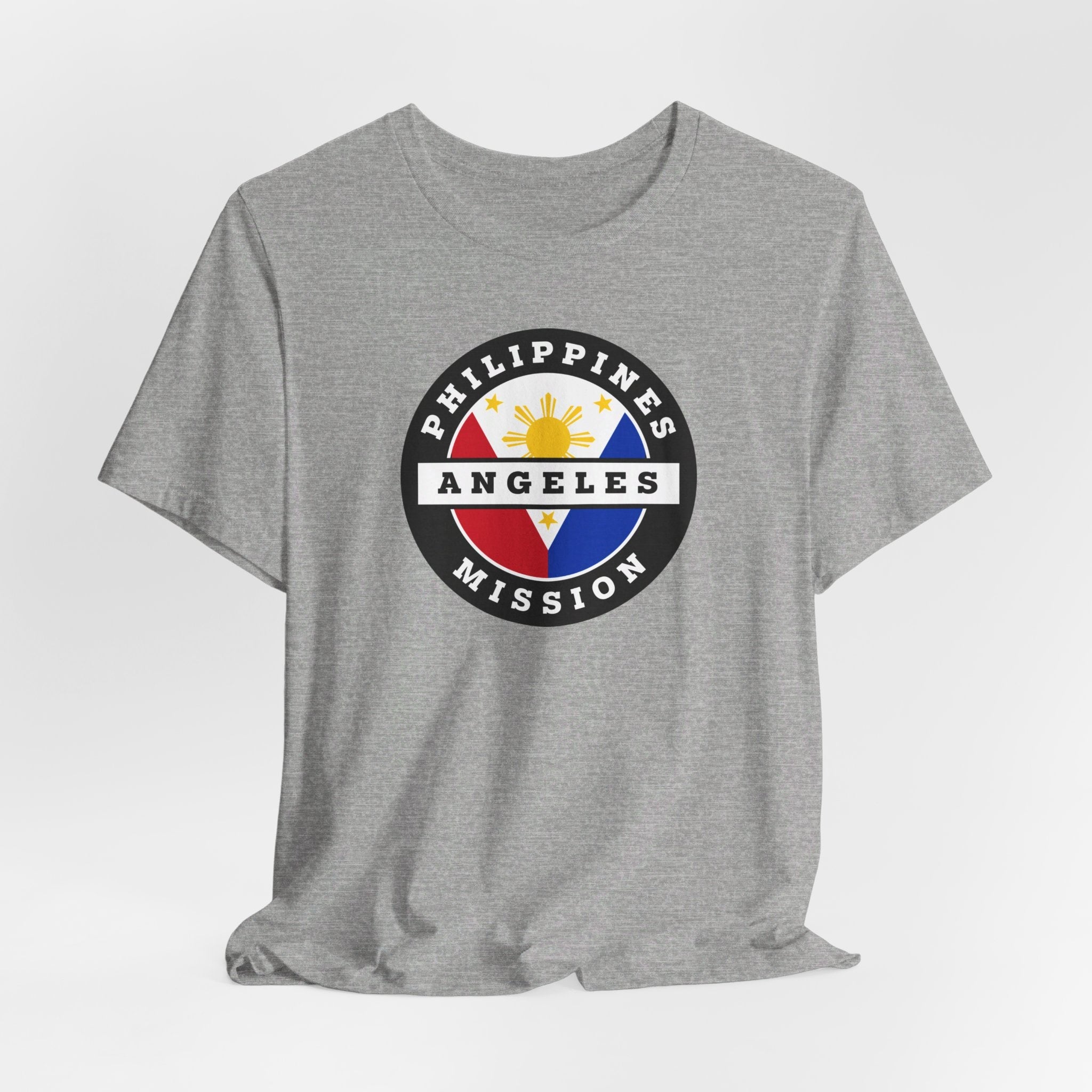 Philippines Angeles Mission Circular Flag T-shirt - Latter-Day Saint LDS Missionary Gift - Book of Mormon