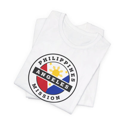 Philippines Angeles Mission Circular Flag T-shirt - Latter-Day Saint LDS Missionary Gift - Book of Mormon